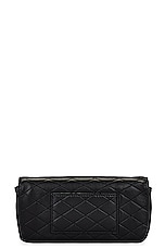Saint Laurent Mini Gaby Phone Holder Chain Bag in Nero, view 3, click to view large image.