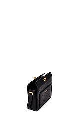 Saint Laurent Mini Gaby Square Bag in Nero, view 5, click to view large image.