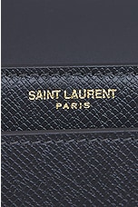 Saint Laurent Medium Sunset Chain Bag in Storm, view 7, click to view large image.
