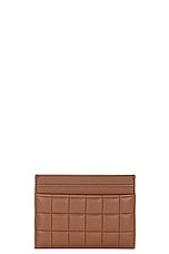 Saint Laurent Cassandre Credit Card Case in Fox, view 2, click to view large image.