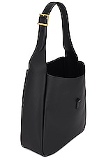 Saint Laurent Large Le 5 A 7 Hobo Bag in Nero, view 5, click to view large image.