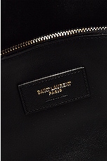 Saint Laurent Large Le 5 A 7 Hobo Bag in Nero, view 6, click to view large image.