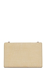 Saint Laurent Small Kate Chain Bag in Nougat Beige, view 3, click to view large image.
