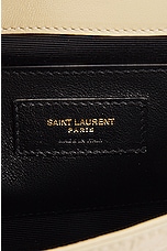 Saint Laurent Small Kate Chain Bag in Nougat Beige, view 7, click to view large image.