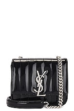Saint Laurent Small Vicky Chain Bag in Nero, view 1, click to view large image.