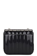 Saint Laurent Small Vicky Chain Bag in Nero, view 3, click to view large image.