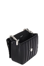 Saint Laurent Small Vicky Chain Bag in Nero, view 5, click to view large image.