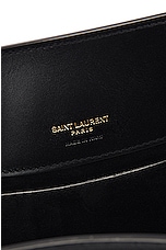 Saint Laurent Small Le 37 Bucket Bag in Nero, view 7, click to view large image.