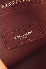 Saint Laurent Small Le 5 A 7 Hobo Bag in Brown Caramel, view 6, click to view large image.