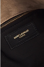Saint Laurent Small Puffer Chain Bag in Matt Gold, view 7, click to view large image.