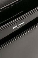 Saint Laurent Medium Solferino Satchel Bag in Nero, view 6, click to view large image.