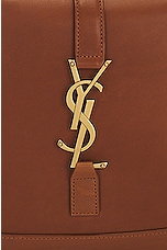 Saint Laurent Shoulder Chain Bag in Brick, view 6, click to view large image.