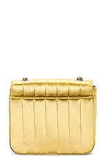 Saint Laurent Small Vicky Chain Bag in Anis, view 4, click to view large image.