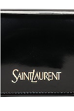 Saint Laurent Business Card Case in Noir, view 6, click to view large image.