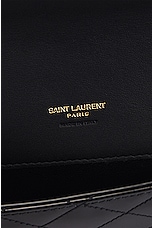 Saint Laurent Gaby Chain Phone Holder Bag in Noir, view 7, click to view large image.