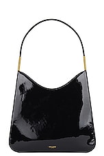 Saint Laurent New Sac Hobo Bag in Noir, view 1, click to view large image.