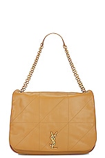 Saint Laurent Jamie 4.3 Chain Bag in Praline, view 1, click to view large image.