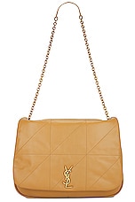 Saint Laurent Jamie 4.3 Chain Bag in Praline, view 6, click to view large image.