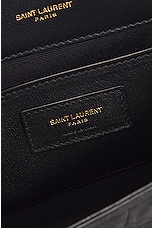 Saint Laurent Small Kate Chain Bag in Nero, view 7, click to view large image.