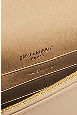 Saint Laurent Kate Tassel Chain Wallet Bag in Poudre, view 7, click to view large image.