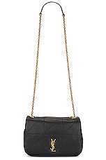 Saint Laurent Small Jamie 4.3 Chain Bag in Noir, view 6, click to view large image.