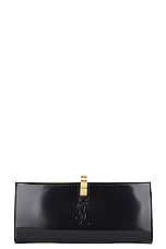 Saint Laurent New Minaudiere Clutch in Noir, view 1, click to view large image.