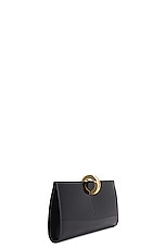 Saint Laurent New Minaudiere Clutch in Noir, view 4, click to view large image.