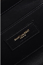 Saint Laurent New Minaudiere Clutch in Noir, view 6, click to view large image.