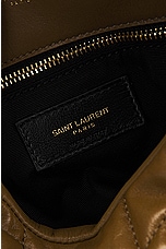 Saint Laurent Toy Puffer Bag in Tabac Brown, view 7, click to view large image.