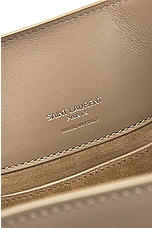 Saint Laurent Small Le 37 Bucket Bag in Seasalt, view 7, click to view large image.
