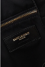 Saint Laurent New Medium Bucket Bag in Noir, view 6, click to view large image.