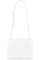 Saint Laurent Small Le Anne-marie Shoulder Bag in White Powder, view 1, click to view large image.