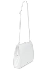 Saint Laurent Small Le Anne-marie Shoulder Bag in White Powder, view 4, click to view large image.