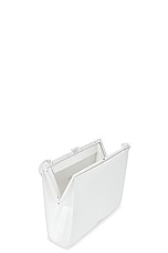 Saint Laurent Small Le Anne-marie Shoulder Bag in White Powder, view 5, click to view large image.