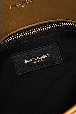 Saint Laurent Medium Puffer Chain Bag in Tabac Brown, view 7, click to view large image.