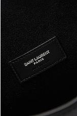 Saint Laurent Small Le 5 A 7 Supple Shoulder Bag in Noir, view 6, click to view large image.