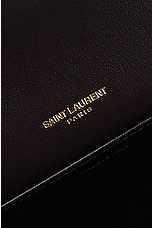 Saint Laurent Uptown Wallet On Chain Bag in Burgundy, view 7, click to view large image.