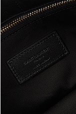 Saint Laurent Mini Shopping Bag in Noir, view 6, click to view large image.