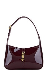 Saint Laurent Le 5 A 7 Shoulder Bag in Dark Red Wine, view 1, click to view large image.