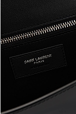 Saint Laurent Suzanne Baguette Bag in Nero, view 6, click to view large image.