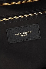 Saint Laurent New Duffle Bag in Noir, view 7, click to view large image.