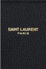 Saint Laurent Small Sac De Jour Supple Carryall Bag in Noir, view 8, click to view large image.