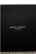Saint Laurent Baby Sac De Jour Carryall Bag in Noir, view 7, click to view large image.