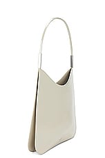 Saint Laurent New Sac Hobo Bag in Brilliant Gray, view 4, click to view large image.