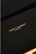 Saint Laurent Large Le Anne-marie Shoulder Bag in Noir, view 6, click to view large image.