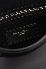 Saint Laurent New Sac Hobo Bag in Noir, view 6, click to view large image.