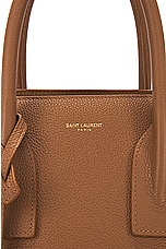 Saint Laurent Small Sac De Jour Supple Carryall Bag in Cinnamon, view 8, click to view large image.