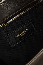 Saint Laurent Small Puffer Chain Bag in Light Musk, view 7, click to view large image.