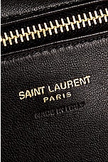 Saint Laurent Calypso Large Bi-Fold Wallet in Noir, view 7, click to view large image.
