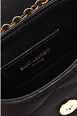 Saint Laurent Micro June Box Bag in Noir, view 6, click to view large image.